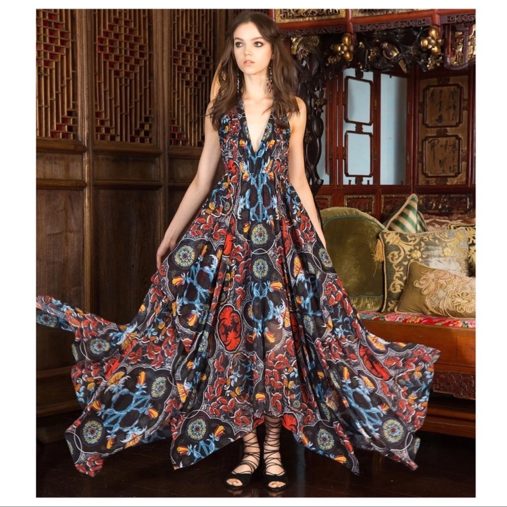 ALICE + OLIVIA Kora Maxi Deess - Picture 9 of 11